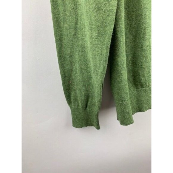 Tom Taylor Size Large Mens Olive Green Sweater Long Sleeve - Picture 2 of 5